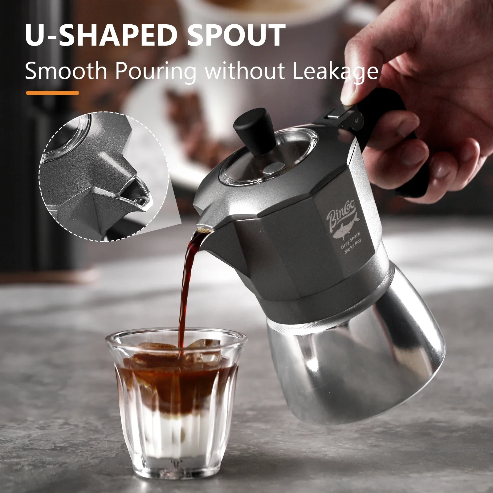 Cafetière Moka Bincoo à double - Coffee Equipment Set avis et prix