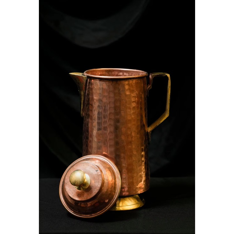 Pichet en cuivre brun poli vin - Vintage Coffee Equipment avis et prix