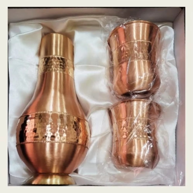 Carafe à eau en cuivre lisse d - Vintage Coffee Equipment avis et prix