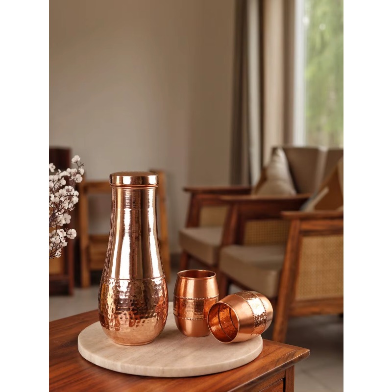 Carafe à eau en cuivre lisse d - Vintage Coffee Equipment avis et prix